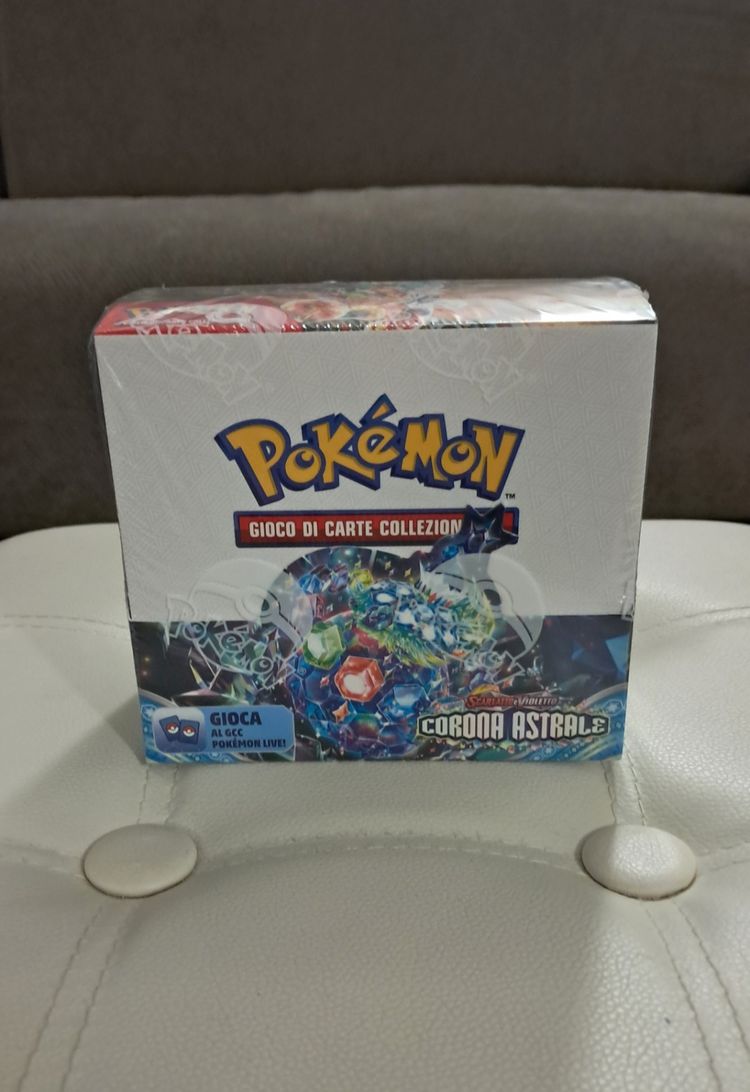 Pokémon Box sigillato di Corona Astrale da 36 bustine ITA obraz 1