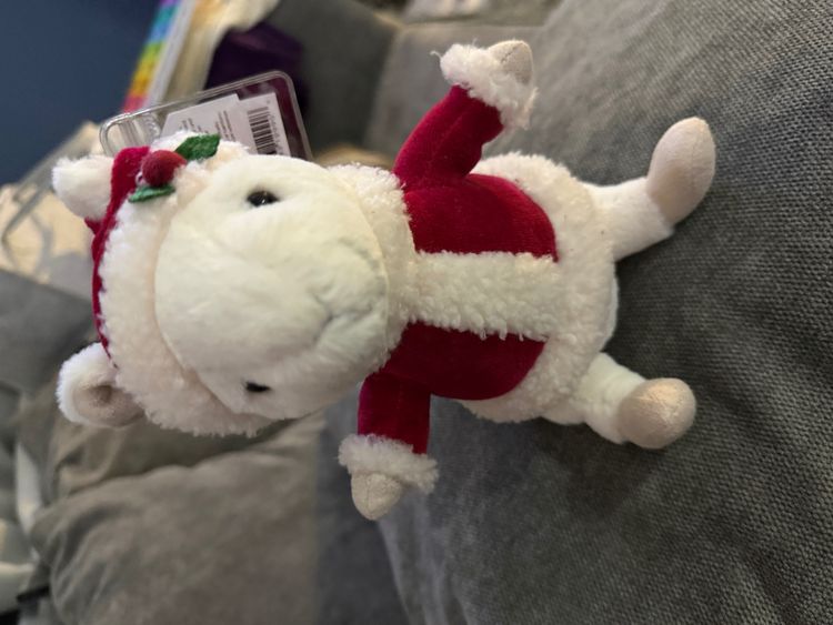 Equipment Merry mouse in Christmas outfit jelly cat NWT product image