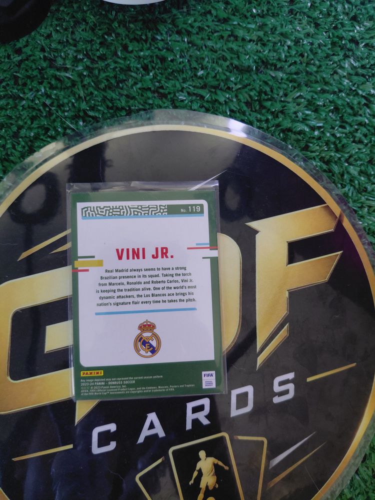Vini jr paralel donruss 23 24 imagen 2