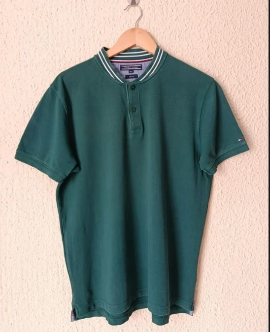 Tommy Hilfiger Green Short Sleeve Polo Shirt image 1