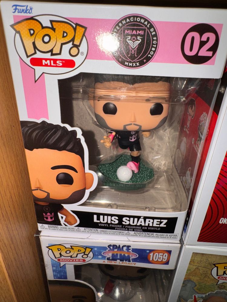 Funko Pop! Mls Luis Suárez Vinyl Figurel