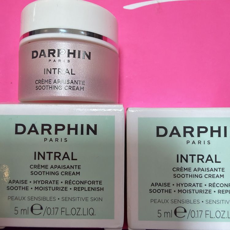 Darphin Paris Intral Soothing Cream - 5ml X 2 New Boxed 10ml Total image 1