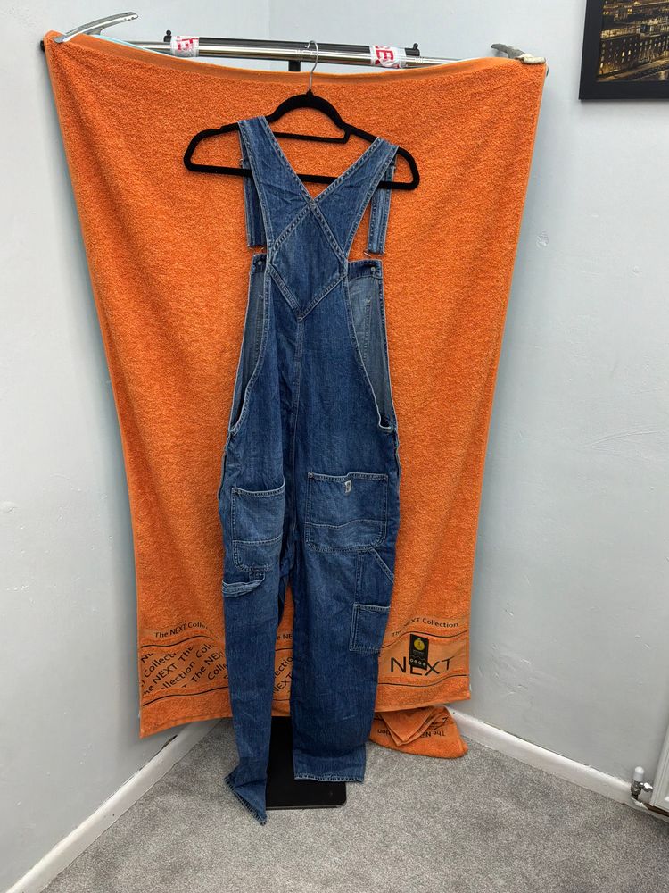 Immagine di Denim dungarees pre owned  5