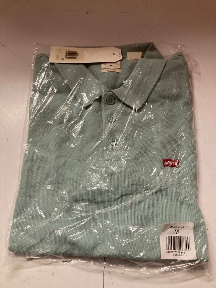 SW128 - Size: L - Levis Polo Shirt In Blue Size Uk L