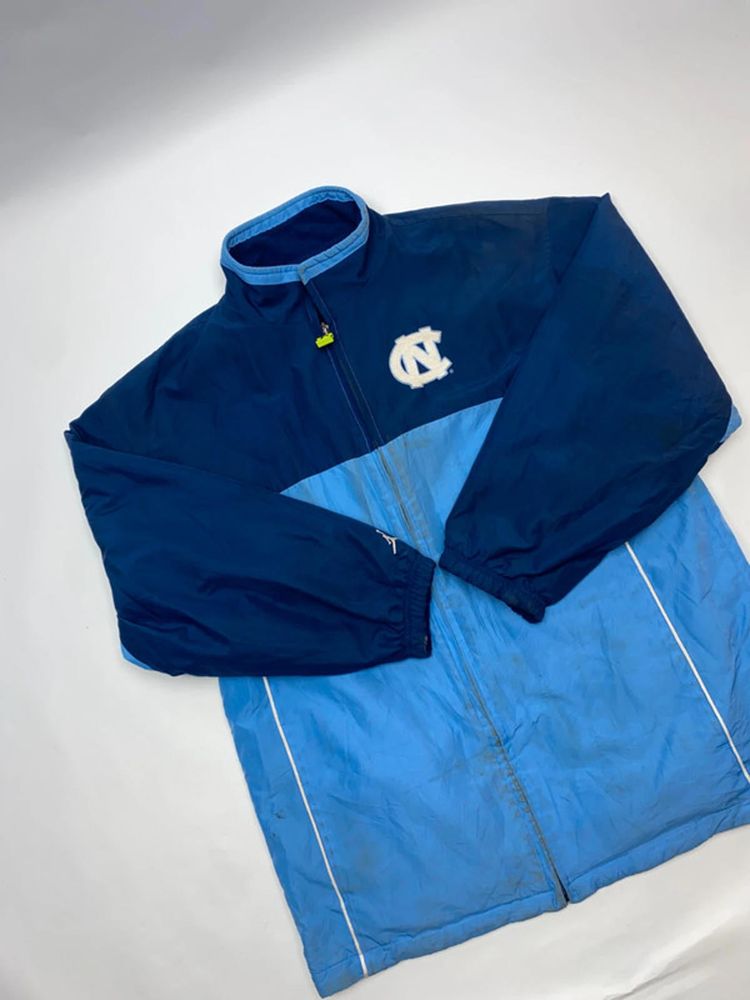 Vintage North Carolina Tar Heels (UNC) Windbreaker Jacket image 10