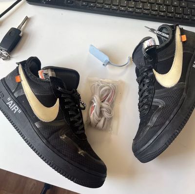 Off white Air Force one black 1
