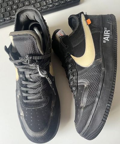 Off white Air Force one black 3
