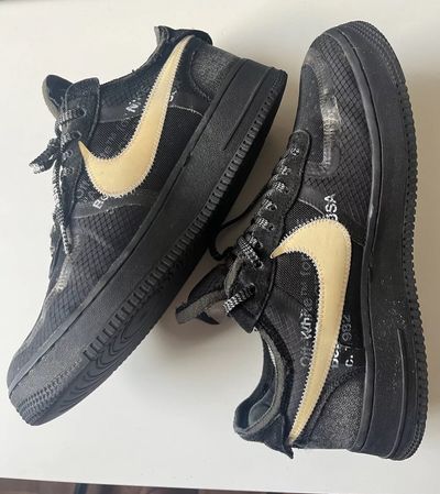 Off white Air Force one black 4