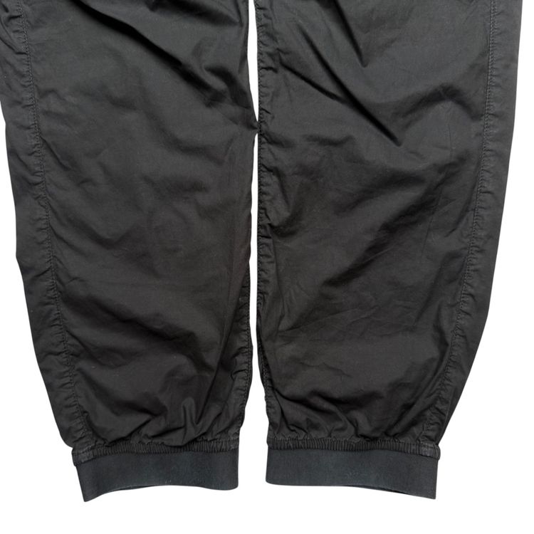 Stone Island Stretch Cotton Cuffed Cargo Trousers - Black 3
