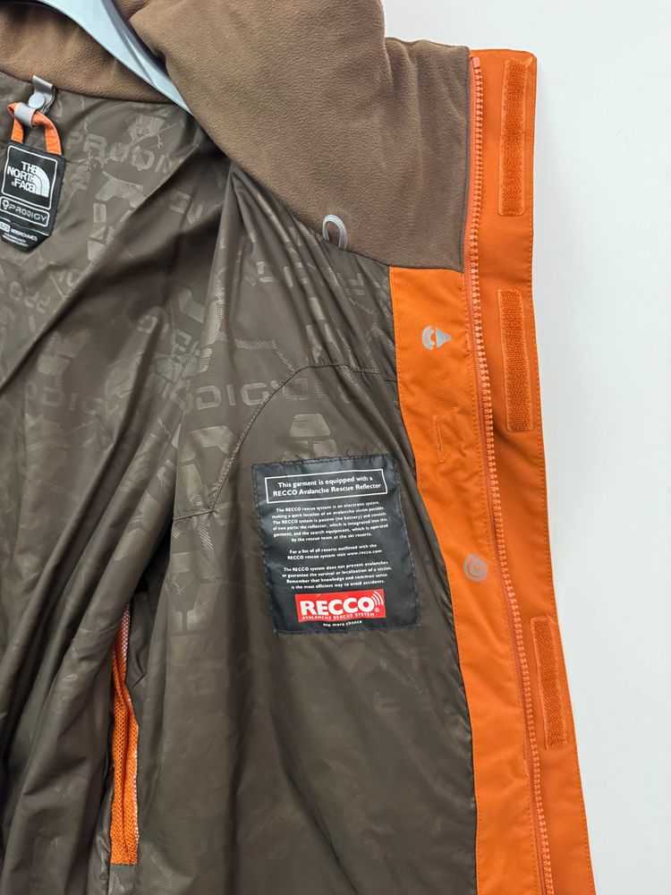 The North Face Prodigy Jacket Men's XL Extra Large Orange HyVent RECCO image 9