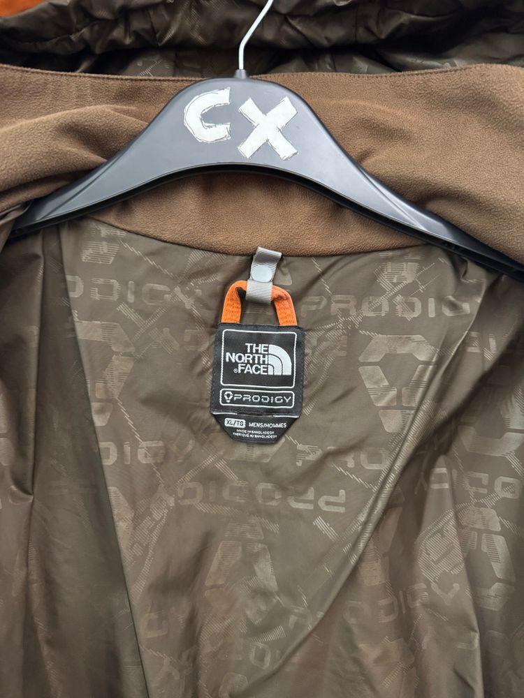 The North Face Prodigy Jacket Men's XL Extra Large Orange HyVent RECCO image 2