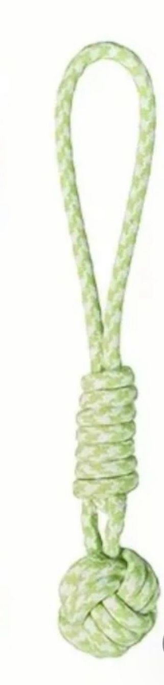 Green Rope Dog Toy