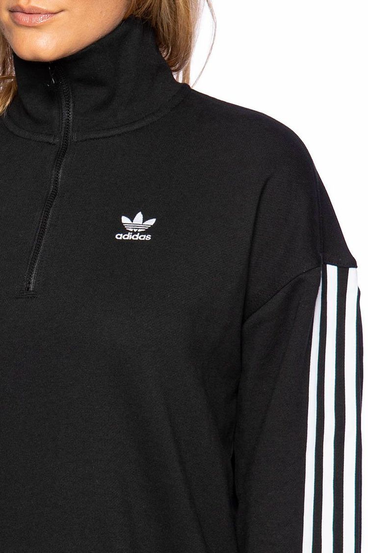 Adidas black quarter-zip sweatshirt BRAND NEW image 2