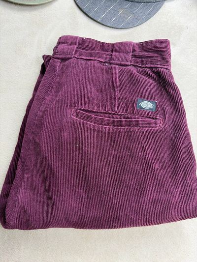 Dickies Purple Corduroy Pants w28