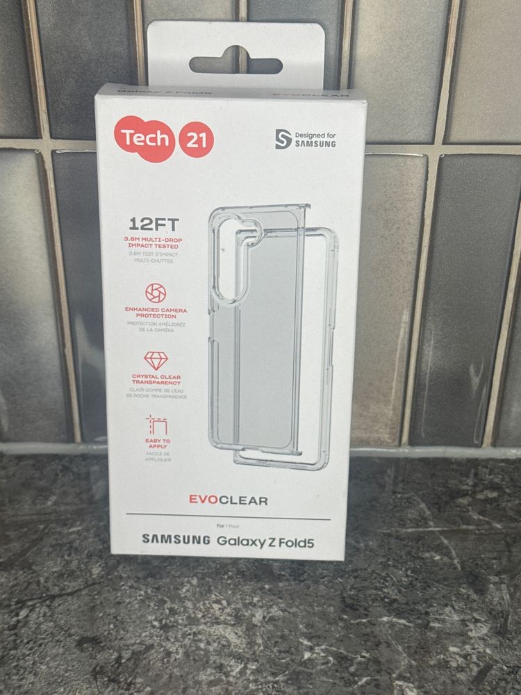 Other Tech 21 Clear Phone Case For Samsung Galaxy Z Fold5 product image
