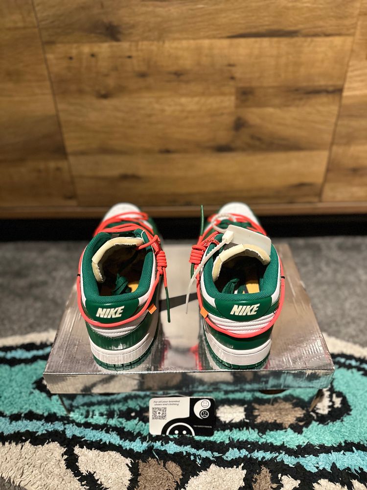 Nike Dunk Off-White “Pine Green” U.K. 8.5 obraz 5
