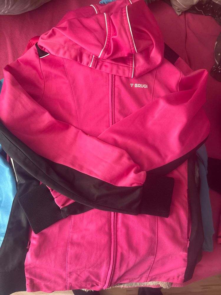 Other Brugi Pink And Black Hooded Jacket product image