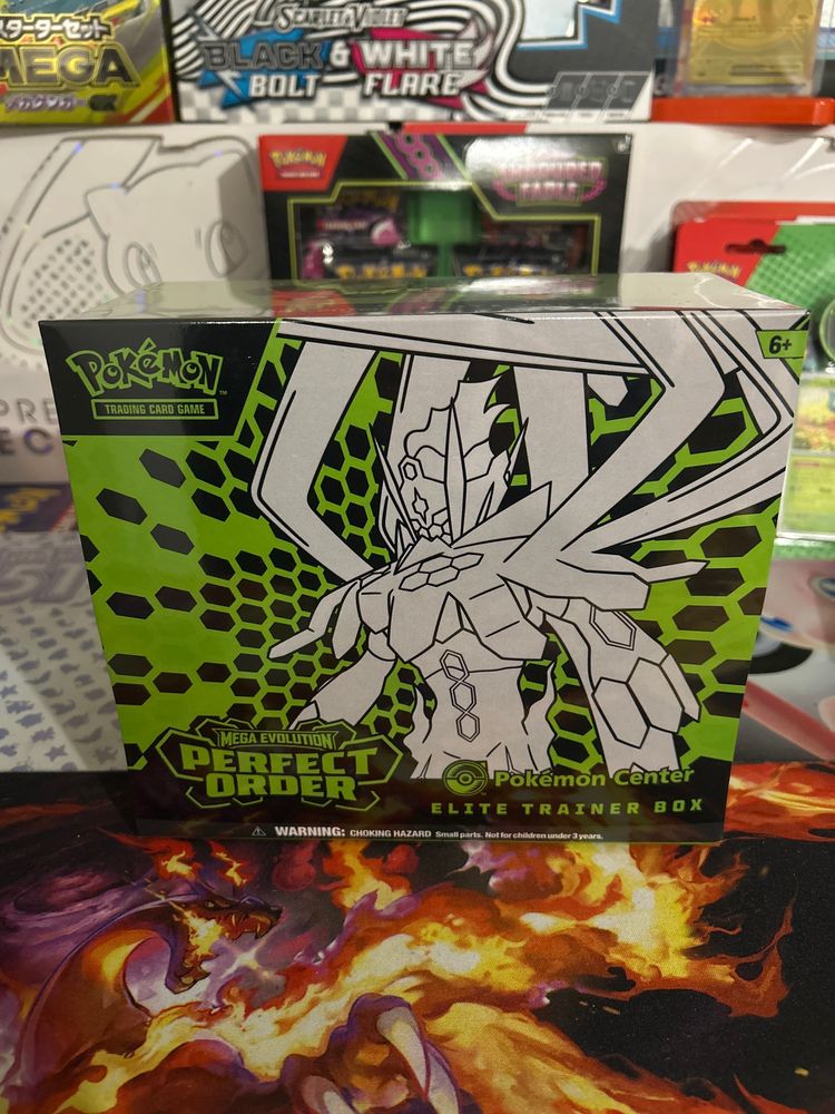 Pokemon center Pokémon Mega Evolution Perfect Order Elite Trainer Box