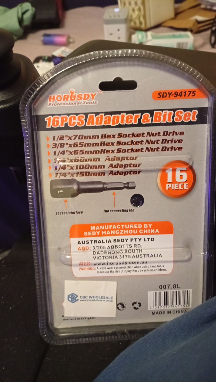 Immagine di Horsby 16Pcs Adapter & Bit Set 2