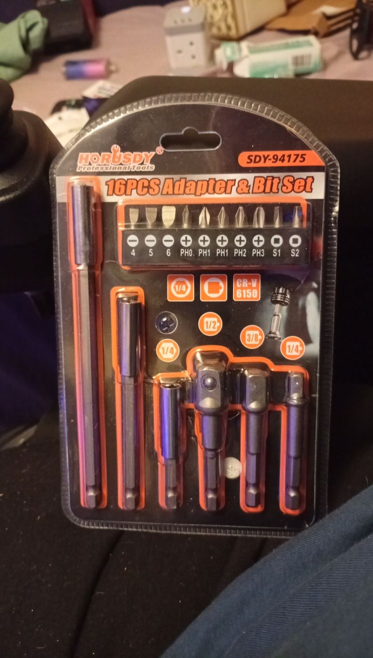 Immagine di Horsby 16Pcs Adapter & Bit Set 1