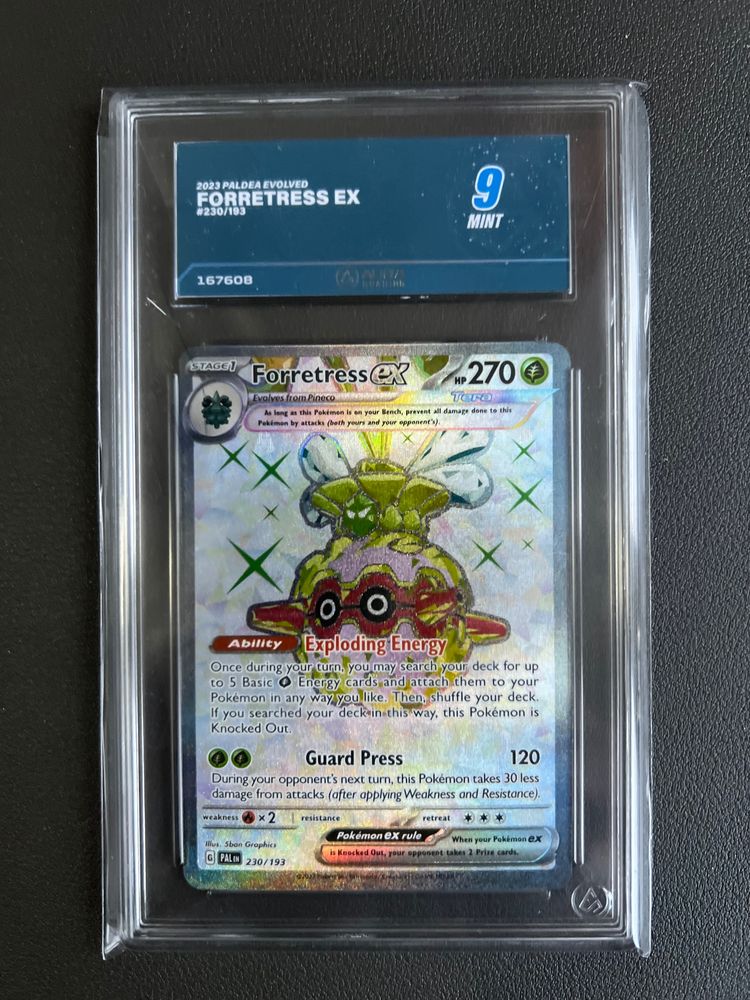 Forretress Ex Pokémon Trading Card