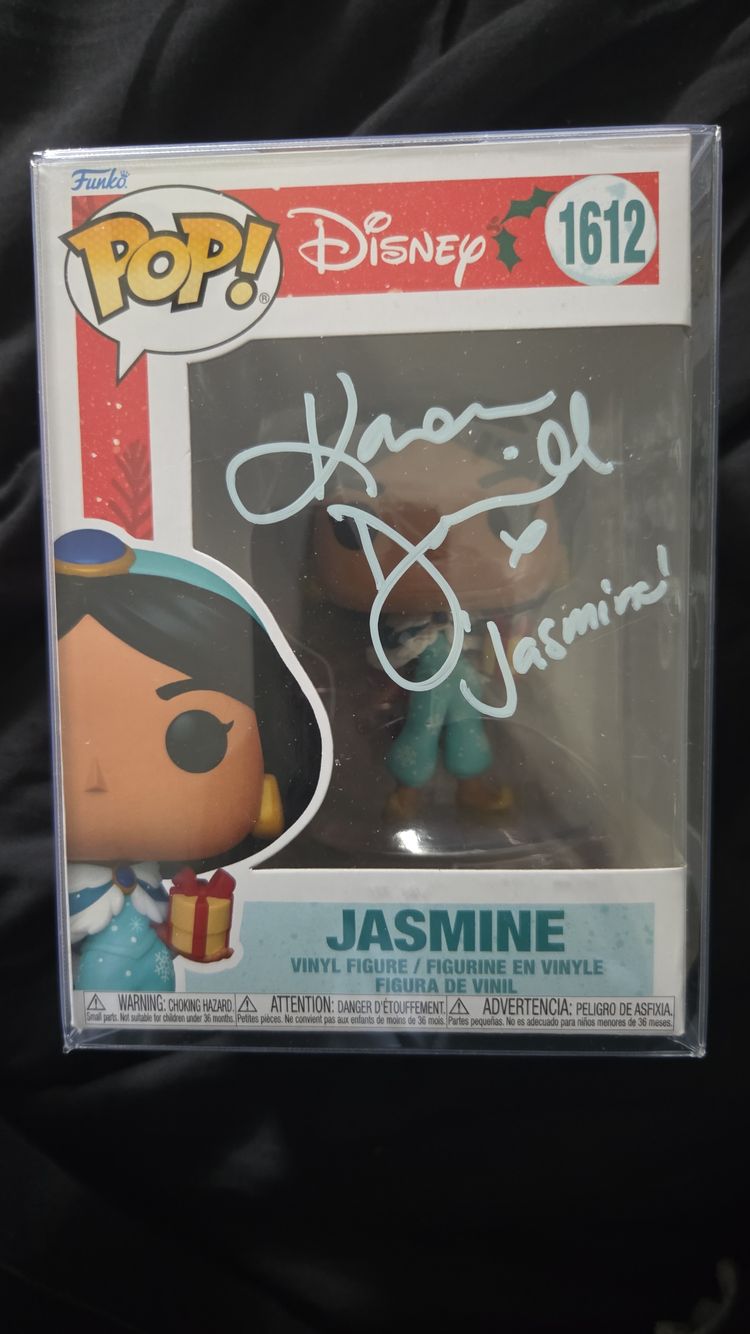 Funko Pop! Disney, SIGNED Jasmine, 1612