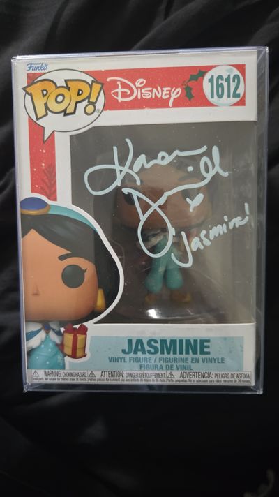 Funko Pop! Disney, SIGNED Jasmine, 1612