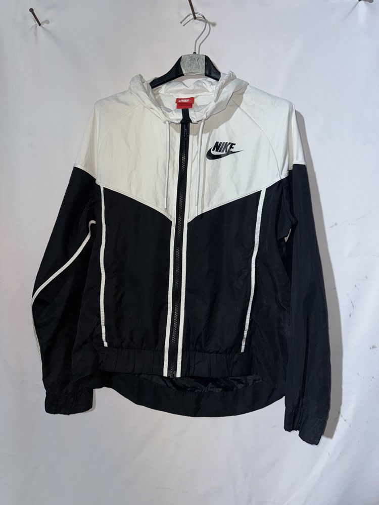 Nike Black And White Windbreaker Jacket obraz 1