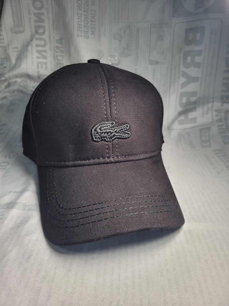 Lacoste Black Baseball Cap image 1