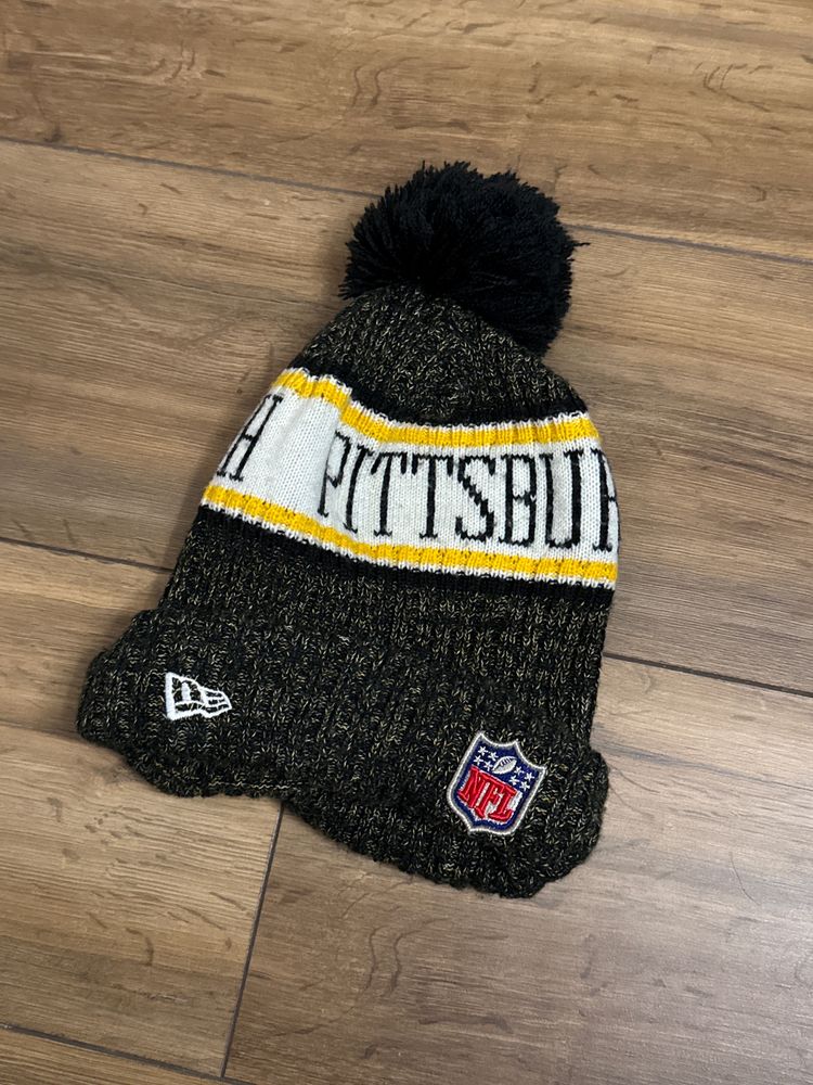 New Era Pittsburgh Nfl Knit Beanie Hat