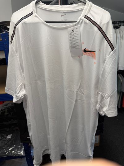 Nike White miler T-Shirt