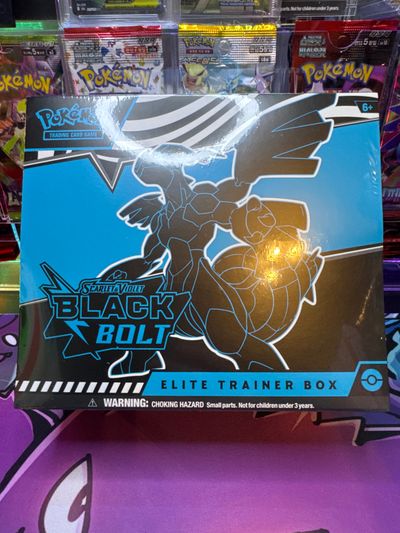 Pokémon Scarlet & Violet Black Bolt Elite Trainer Box