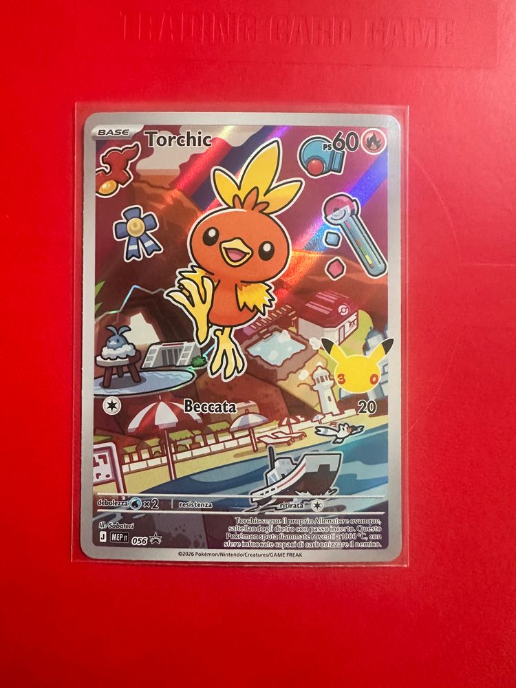 Pokémon Trading Cards- 30th anniversary-  Treecko, Torchic, Mudkip image 4