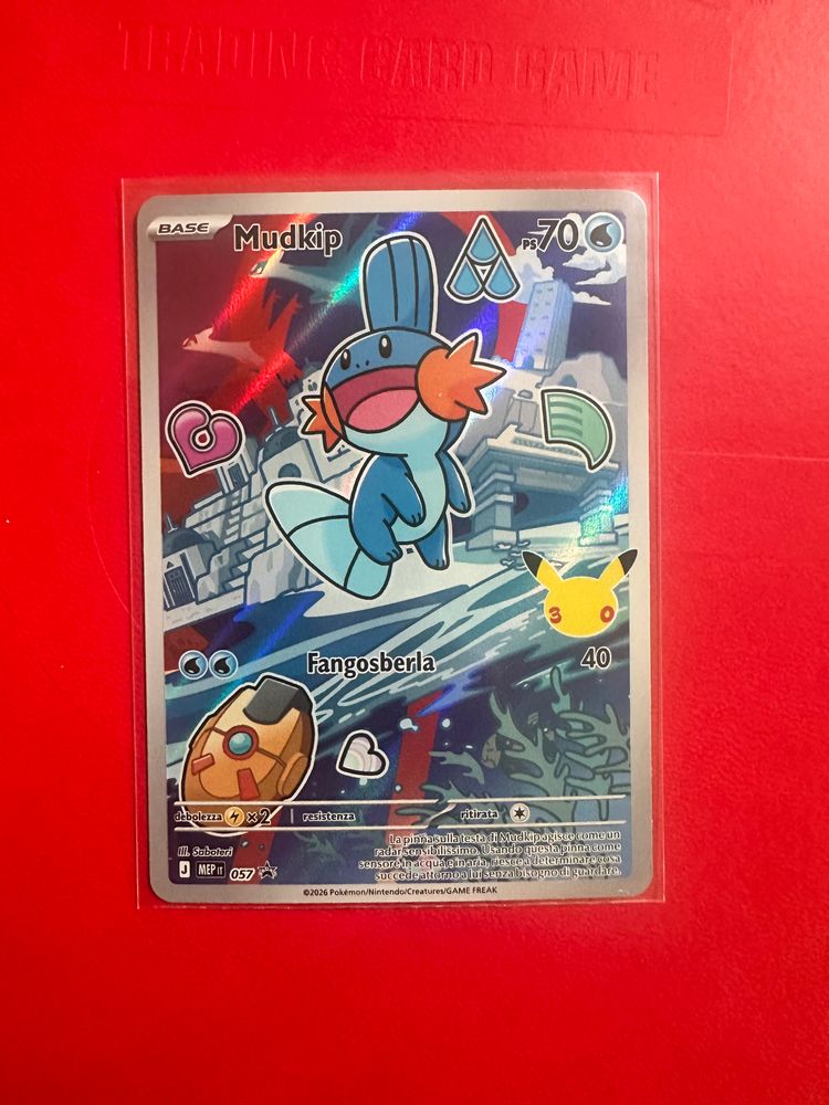 Pokémon Trading Cards- 30th anniversary-  Treecko, Torchic, Mudkip image 6