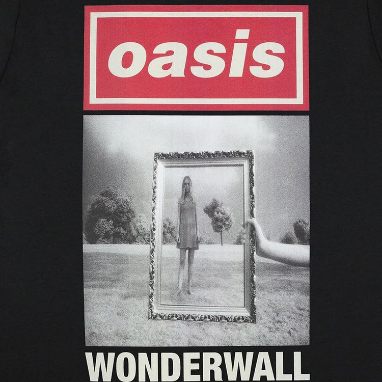 Oasis Wonderwall Single Cover T Shirt 2
