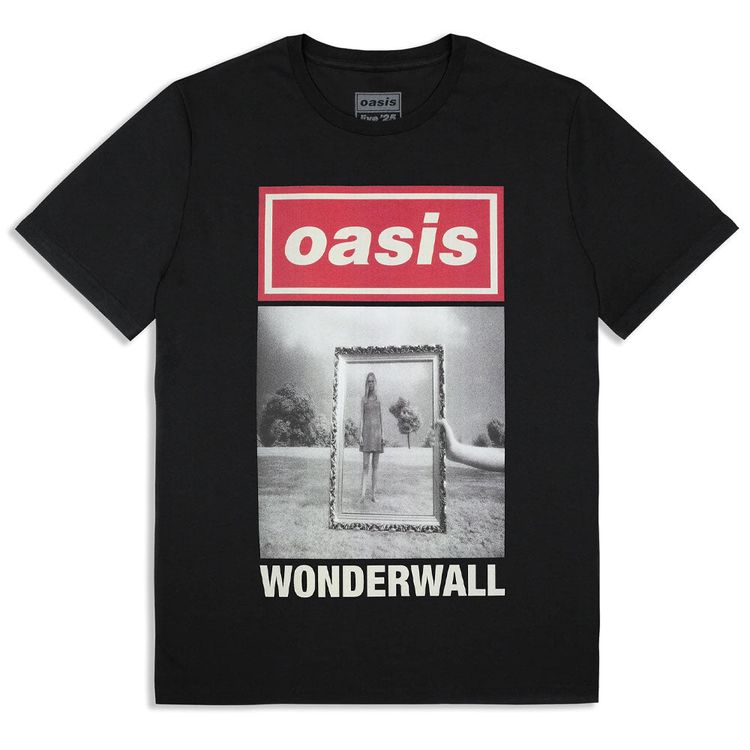Oasis Wonderwall Single Cover T Shirt