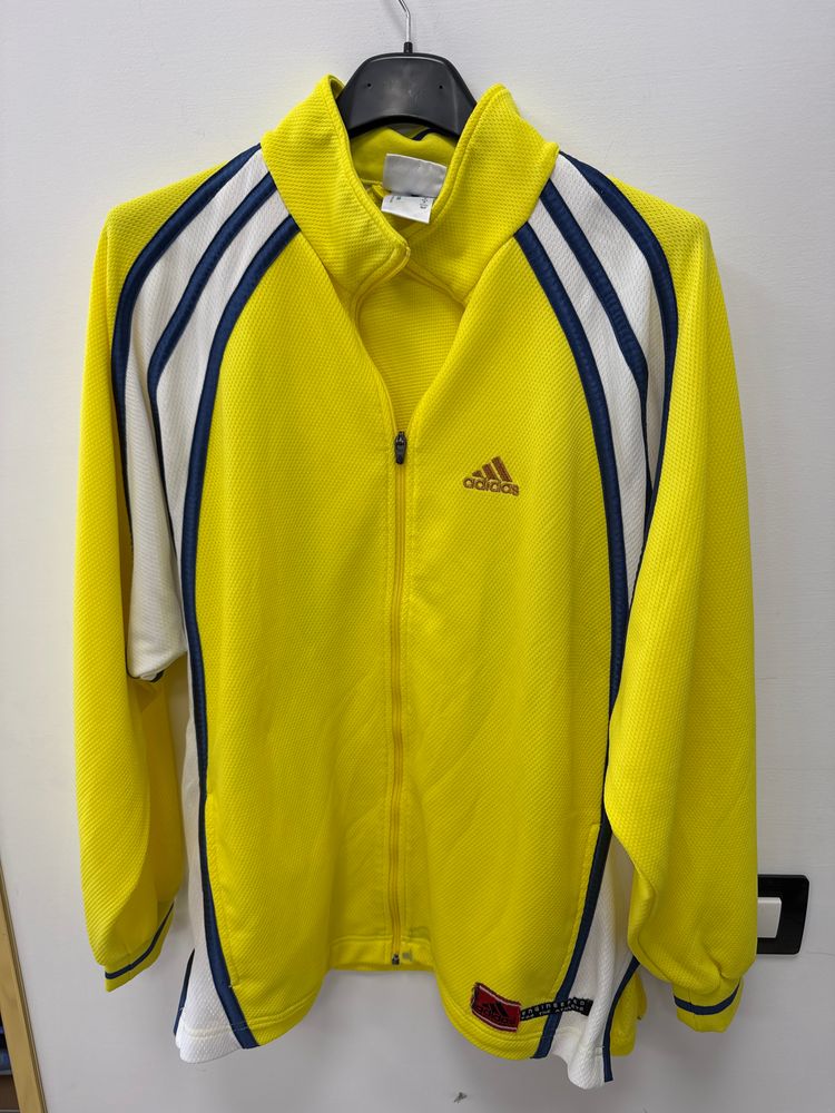 Adidas Originals Adidas Yellow And White Zip-Up Jacket product image