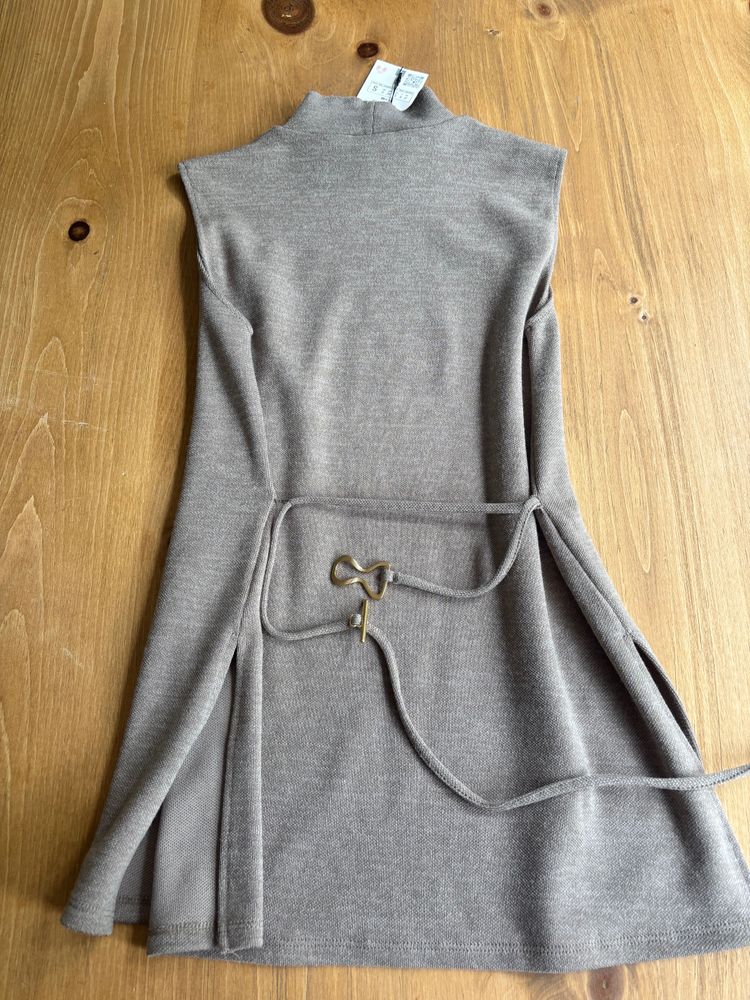 Zara Sleeveless Dress And Wide-Leg Trouser Set obraz 2