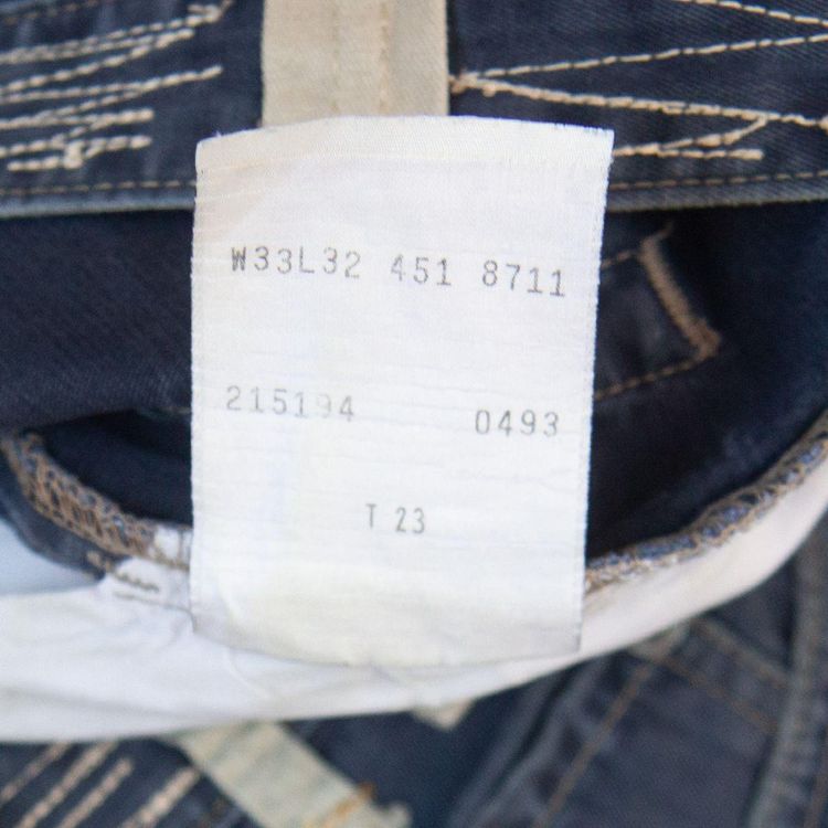 Levi's jeans with beige side panels image 5