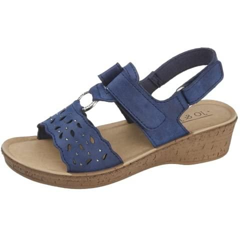 Jo & Joe Faux Leather Sandals 10