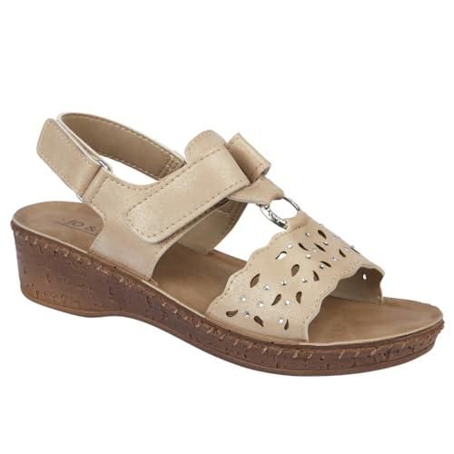 Jo & Joe Faux Leather Sandals 7
