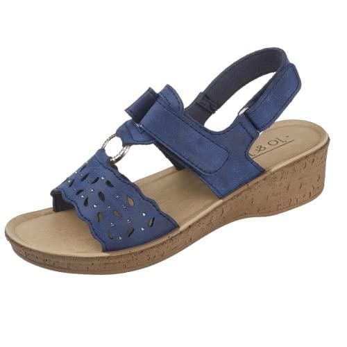Jo & Joe Faux Leather Sandals 9