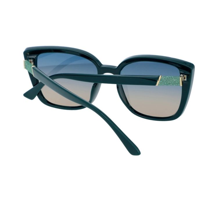 Black Oversized Square Sunglasses image 4