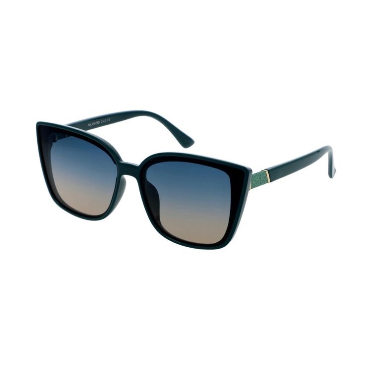 Black Oversized Square Sunglasses image 2