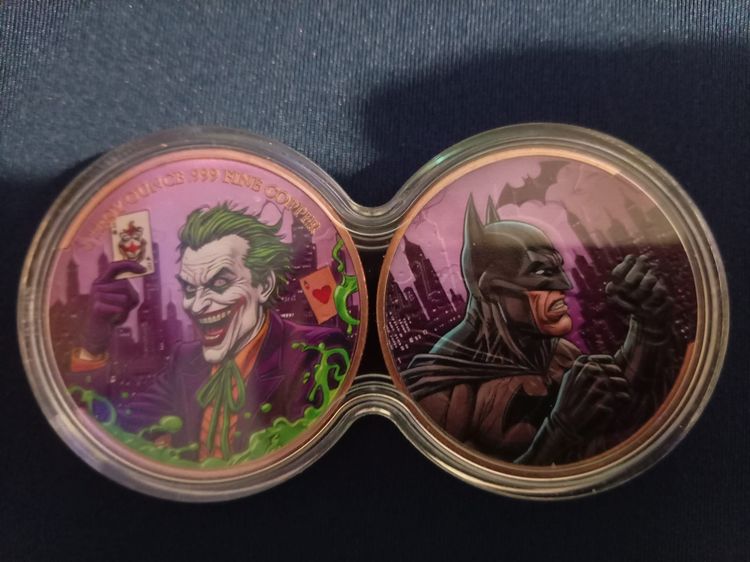 Joker And Batman Collectible Coin Set