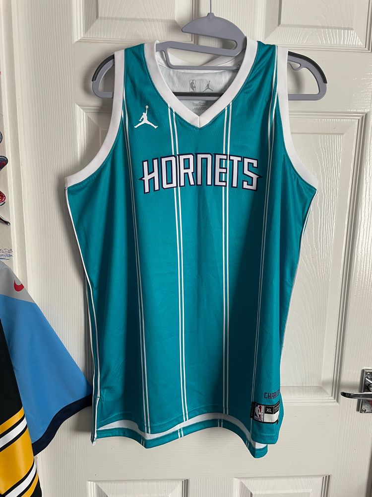 Jordan Charlotte Hornets NBA Basketball Jersey