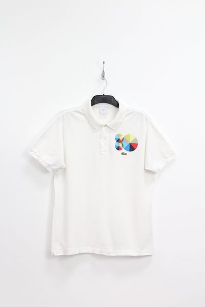 LACOSTE CELEBRATING EIGHTY 80TH ANNIVERSARY POLO SHIRT LARGE 1