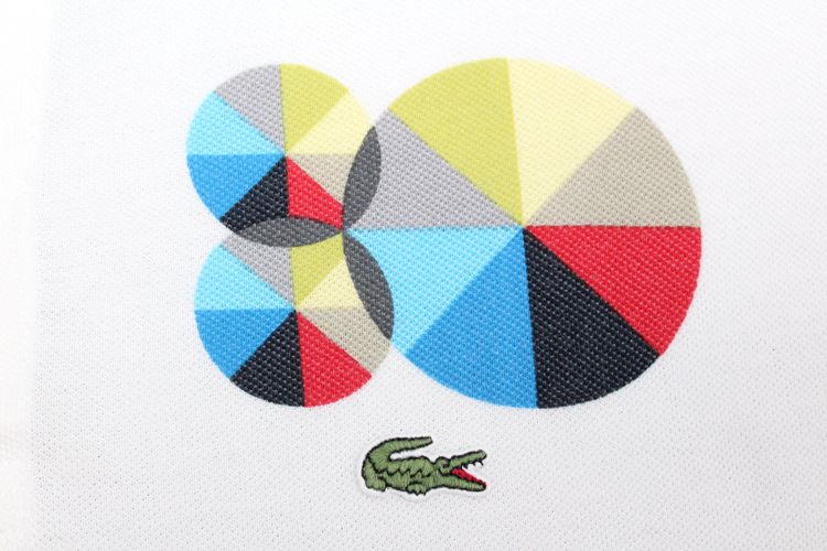 LACOSTE CELEBRATING EIGHTY 80TH ANNIVERSARY POLO SHIRT LARGE 3