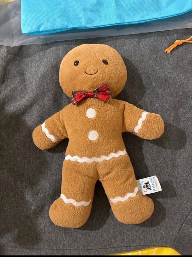 Gingerbread Man Plush Toy