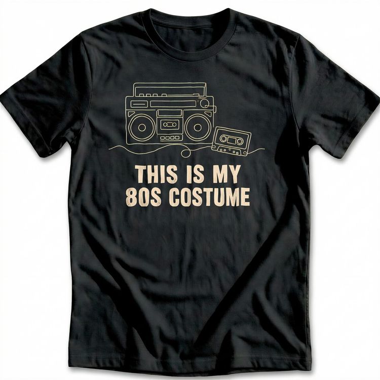 80s Costume T-Shirt image 4